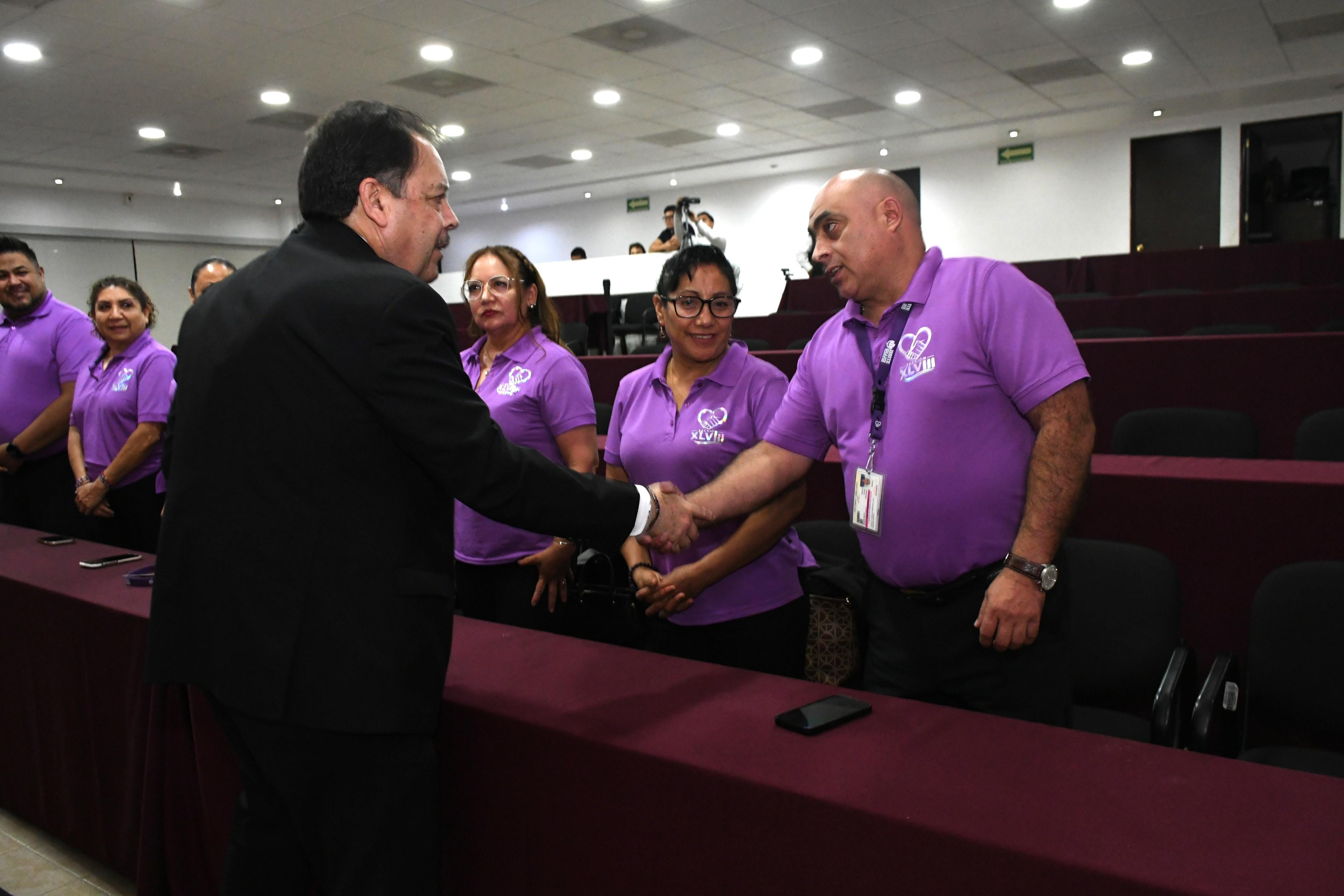 Salutación Sección XLVIII, HG. Gral. "José Morelos y Pavón" y CMF "Ermita Iztapalapa"